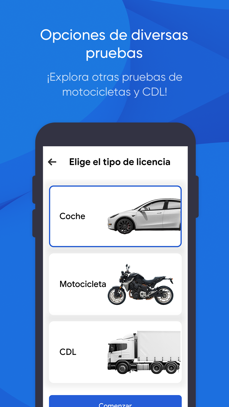 DMV Prueba de Práctica 2025 APK screenshot