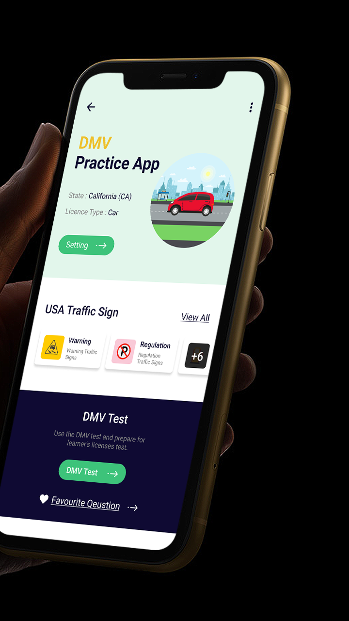 DMV Written Exam Practice App APK screenshot