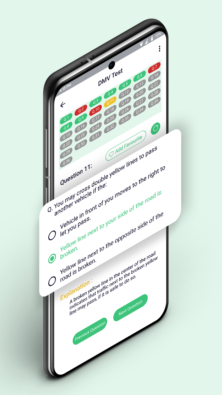 DMV Written Exam Practice App APK screenshot