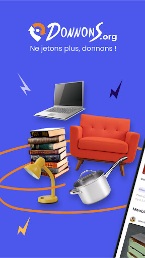Donnons, dons d'objets APK screenshot