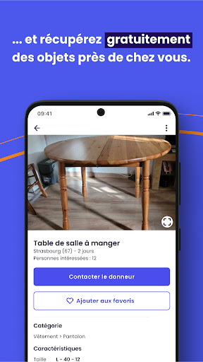 Donnons, dons d'objets APK screenshot