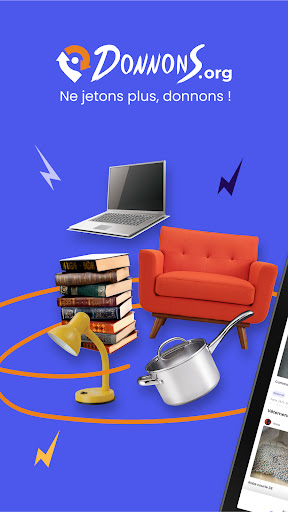 Donnons, dons d'objets APK screenshot