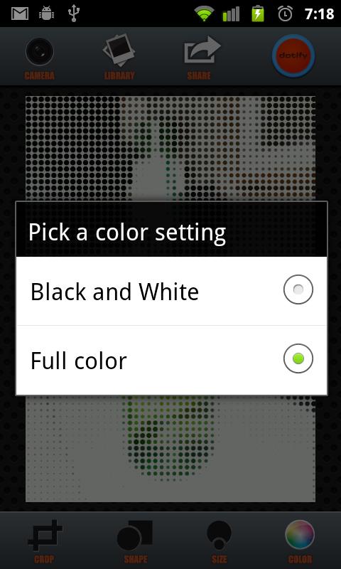 Dotify screenshot