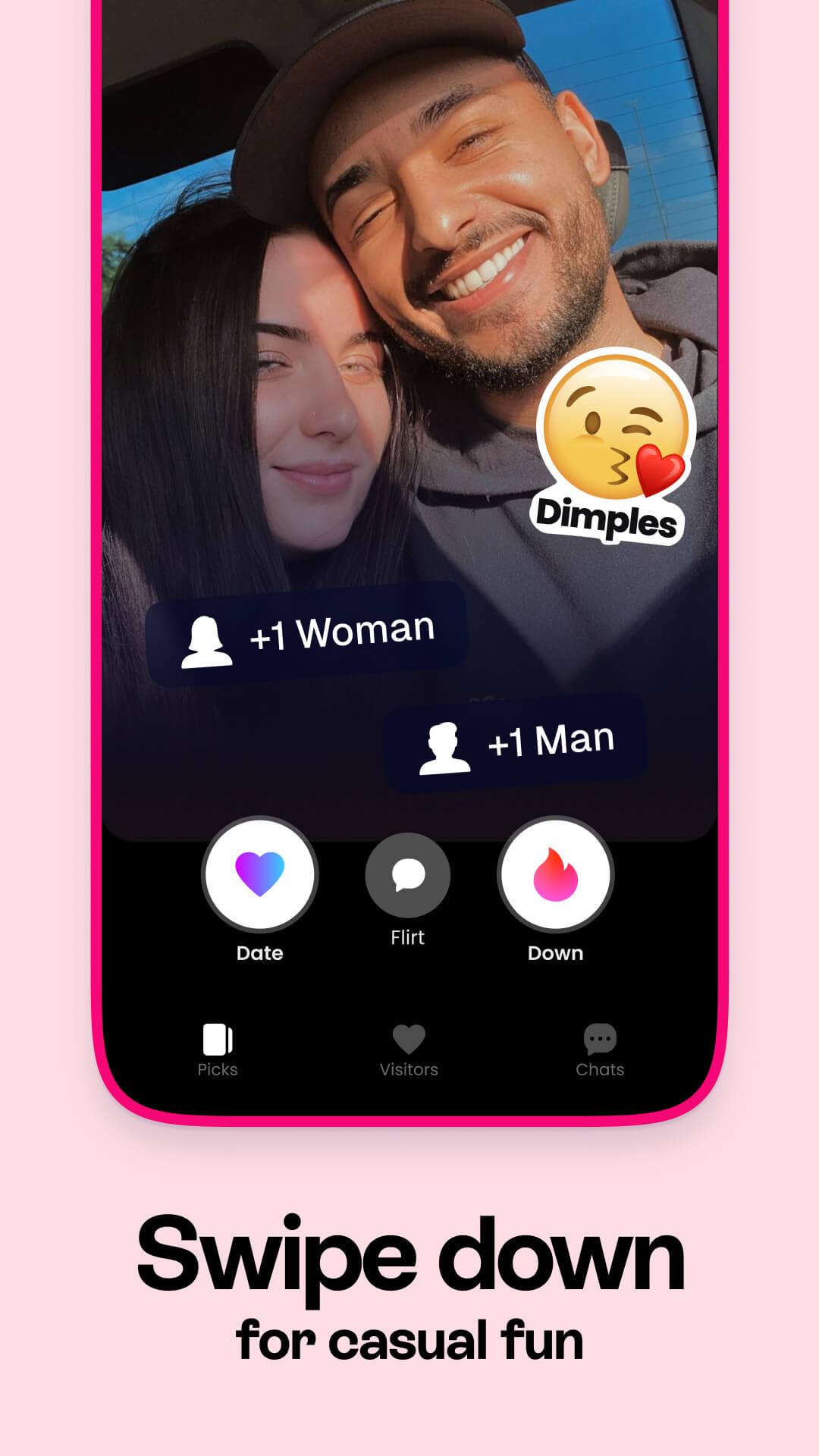 DOWN: The Casual Dating App APK screenshot