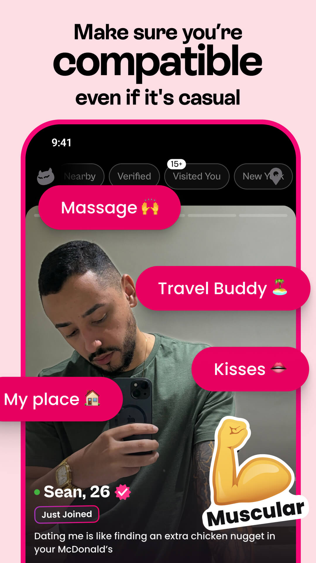 DOWN: The Casual Dating App APK screenshot