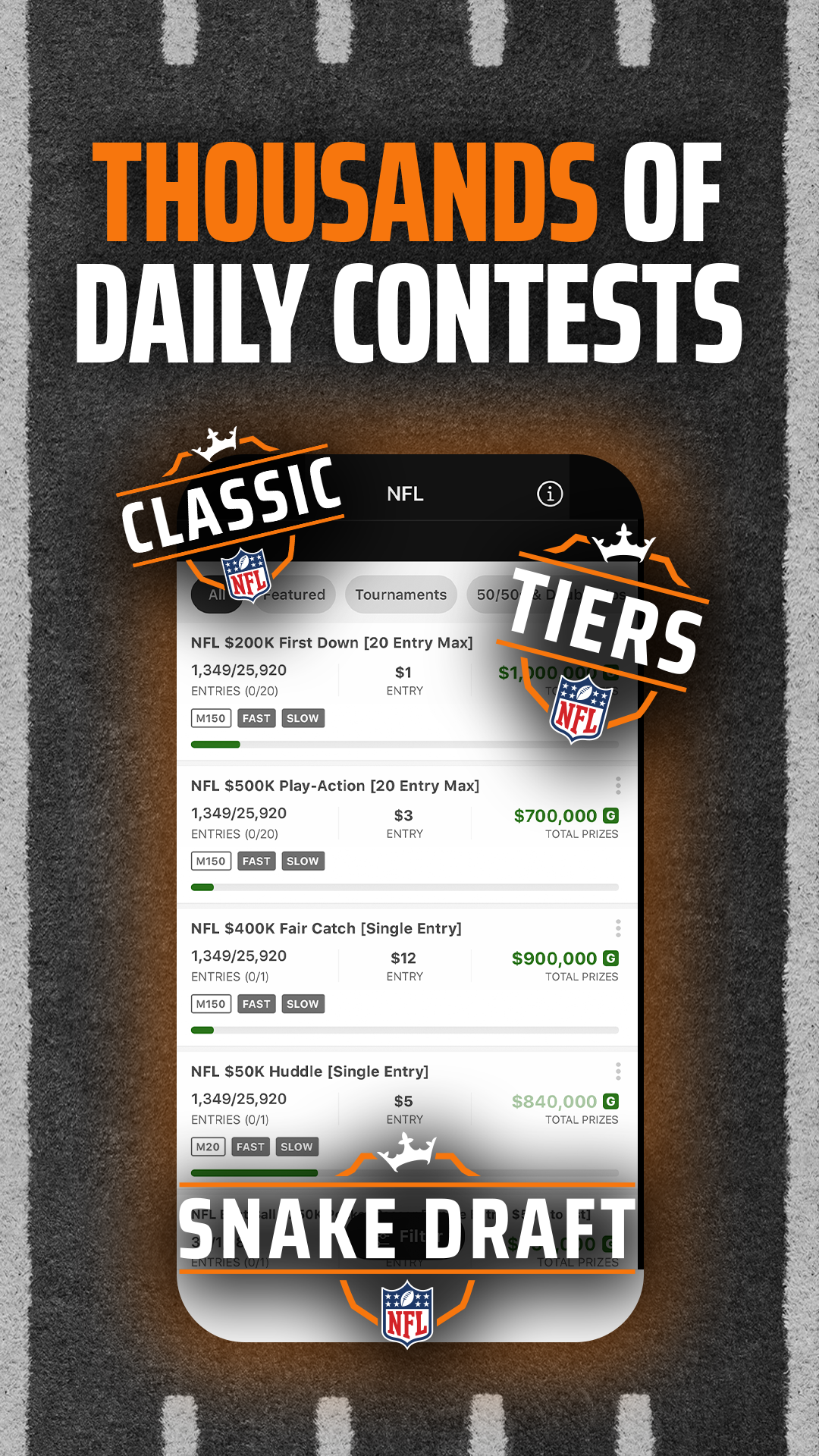 DraftKings APK screenshot