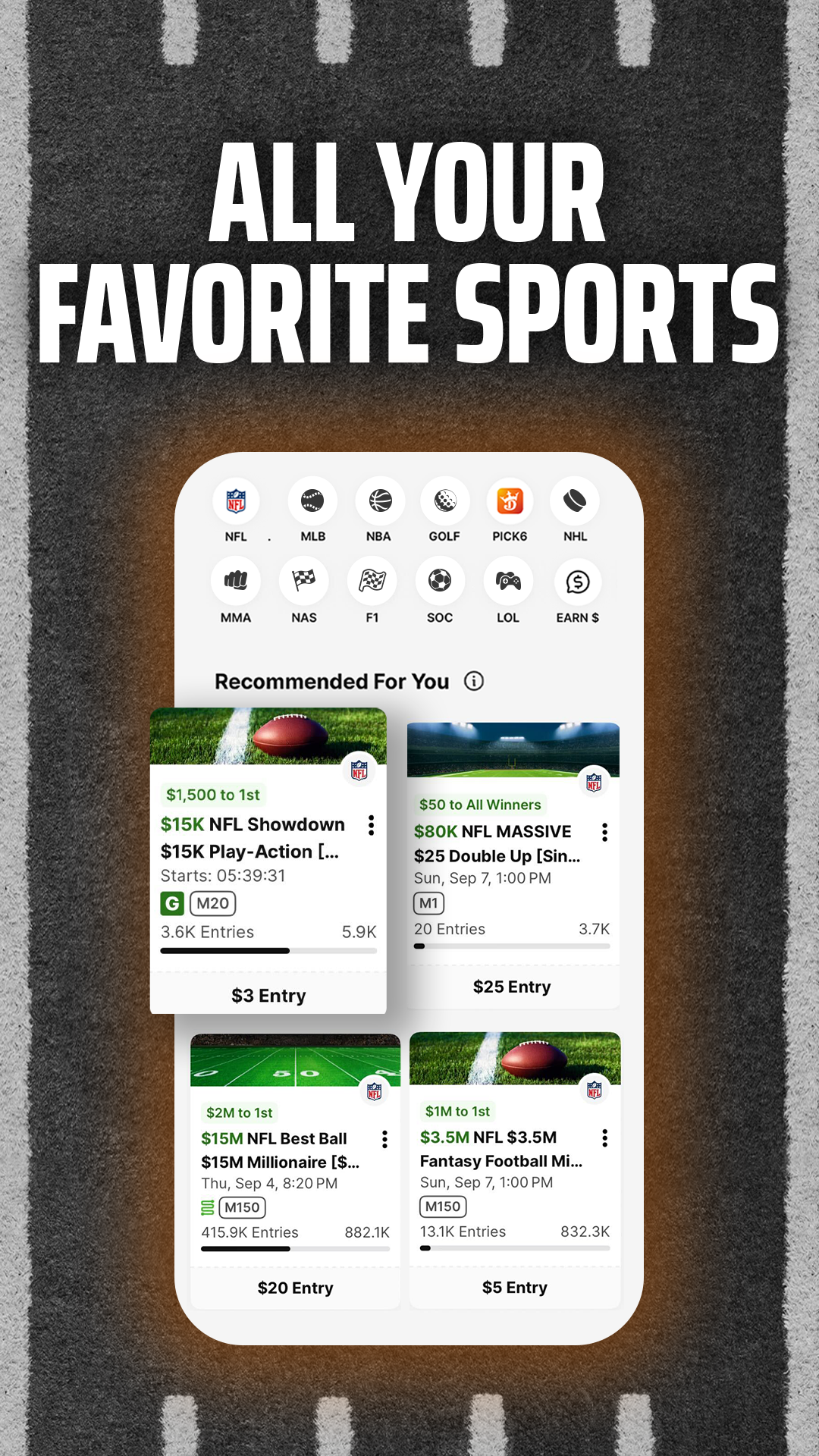 DraftKings APK screenshot
