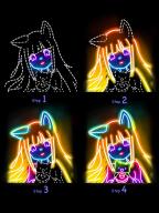 Draw Glow Comics APK screenshot