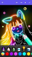 Draw Glow Comics APK screenshot