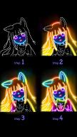 Draw Glow Comics APK screenshot