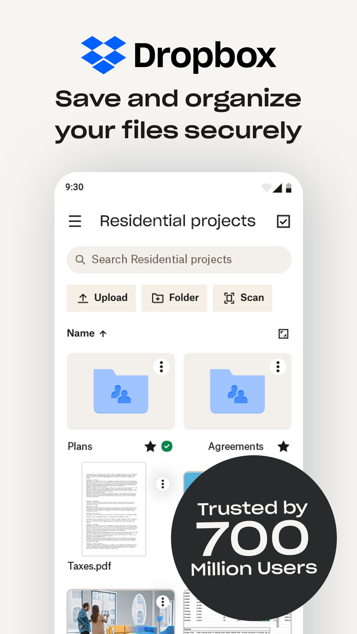 Dropbox APK screenshot