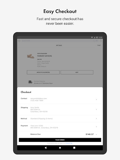 DSW Designer Shoe Warehouse APK screenshot