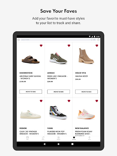 DSW Designer Shoe Warehouse APK screenshot