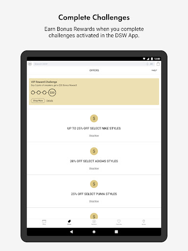 DSW Designer Shoe Warehouse APK screenshot