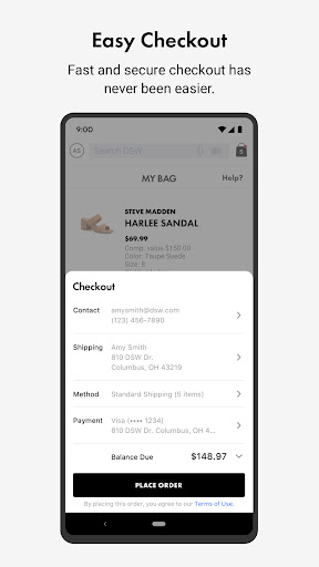 DSW Designer Shoe Warehouse APK screenshot