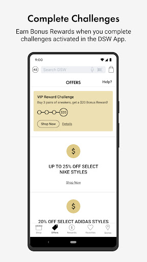 DSW Designer Shoe Warehouse APK screenshot