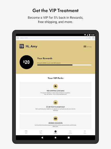 DSW Designer Shoe Warehouse APK screenshot