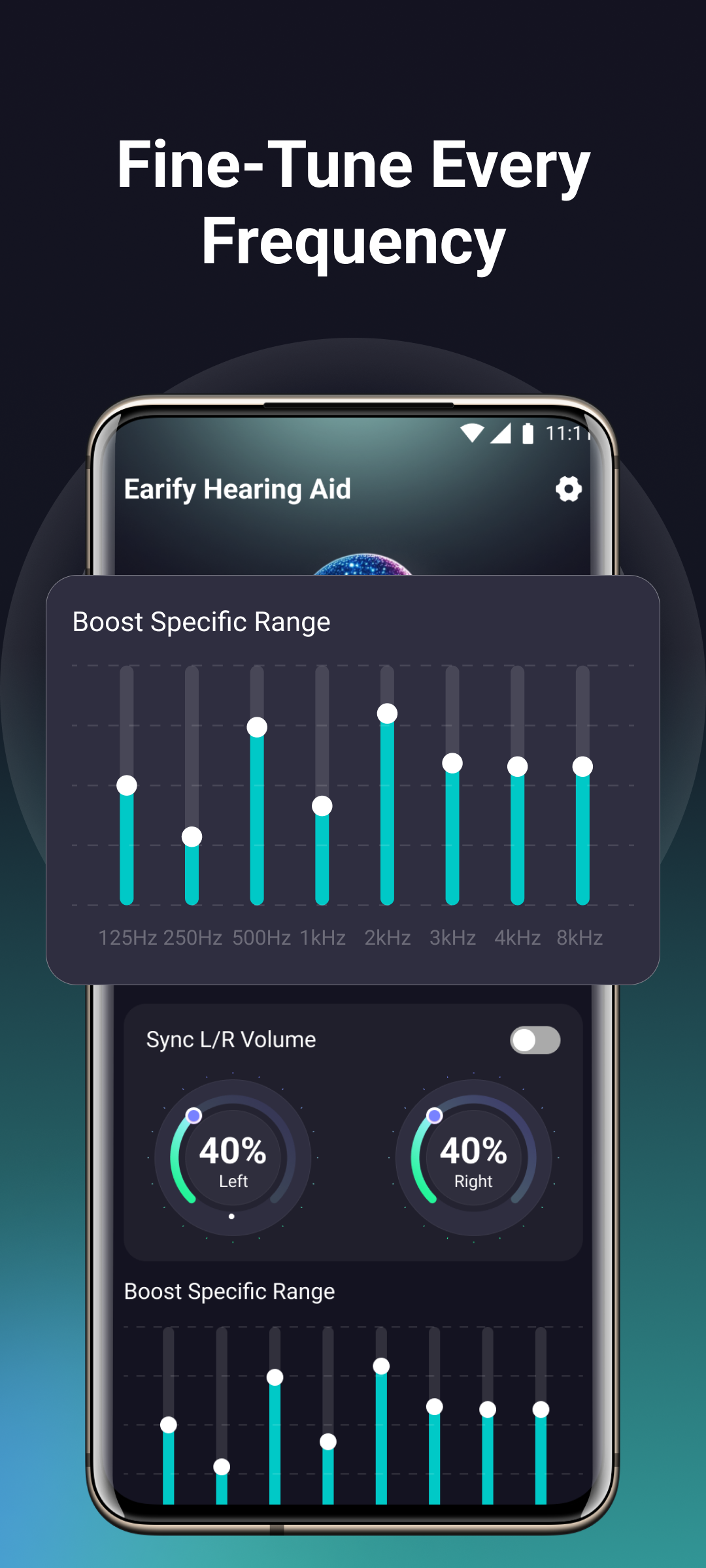 Earify Volume Booster Louder APK screenshot
