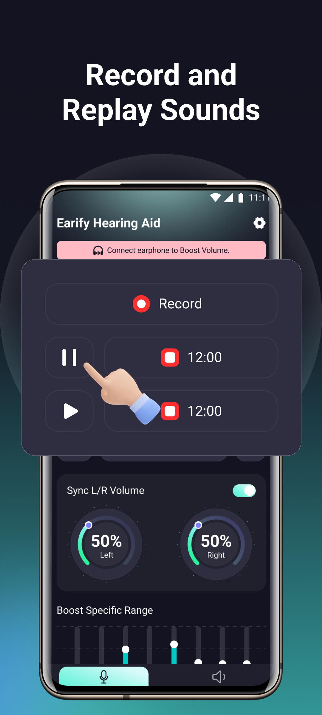 Earify Volume Booster Louder APK screenshot