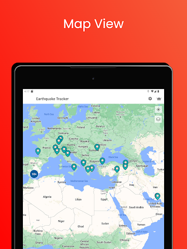 Earthquake App - Tracker, Map APK screenshot