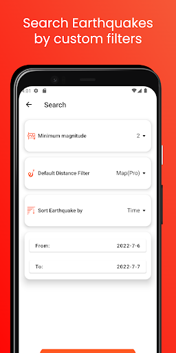 Earthquake App - Tracker, Map APK screenshot