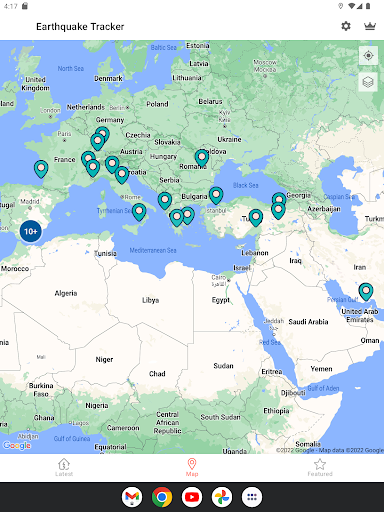 Earthquake App - Tracker, Map APK screenshot