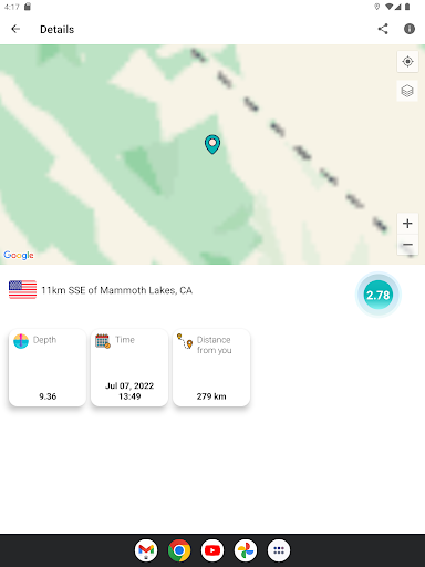 Earthquake App - Tracker, Map APK screenshot