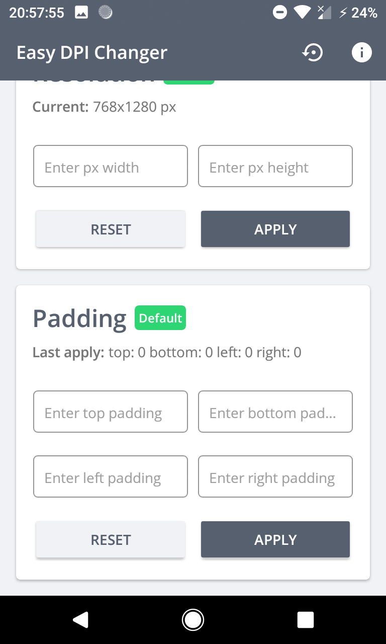 Easy DPI Changer [Root] screenshot
