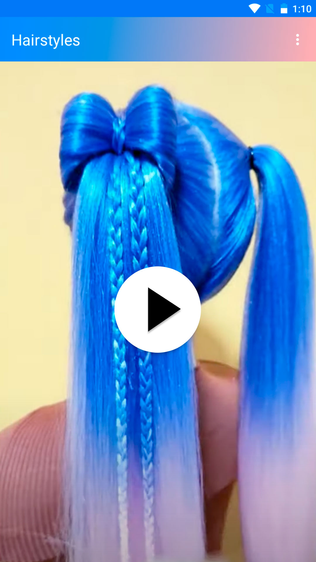 Easy hairstyles step by step APK screenshot