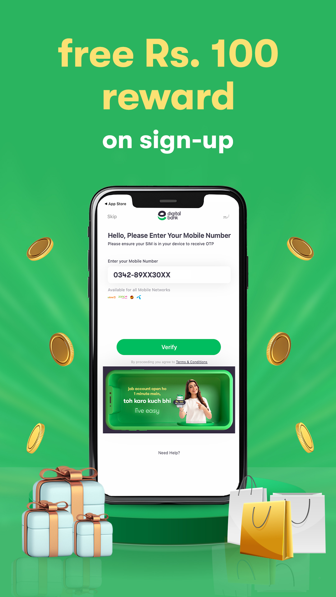Easypaisa screenshot