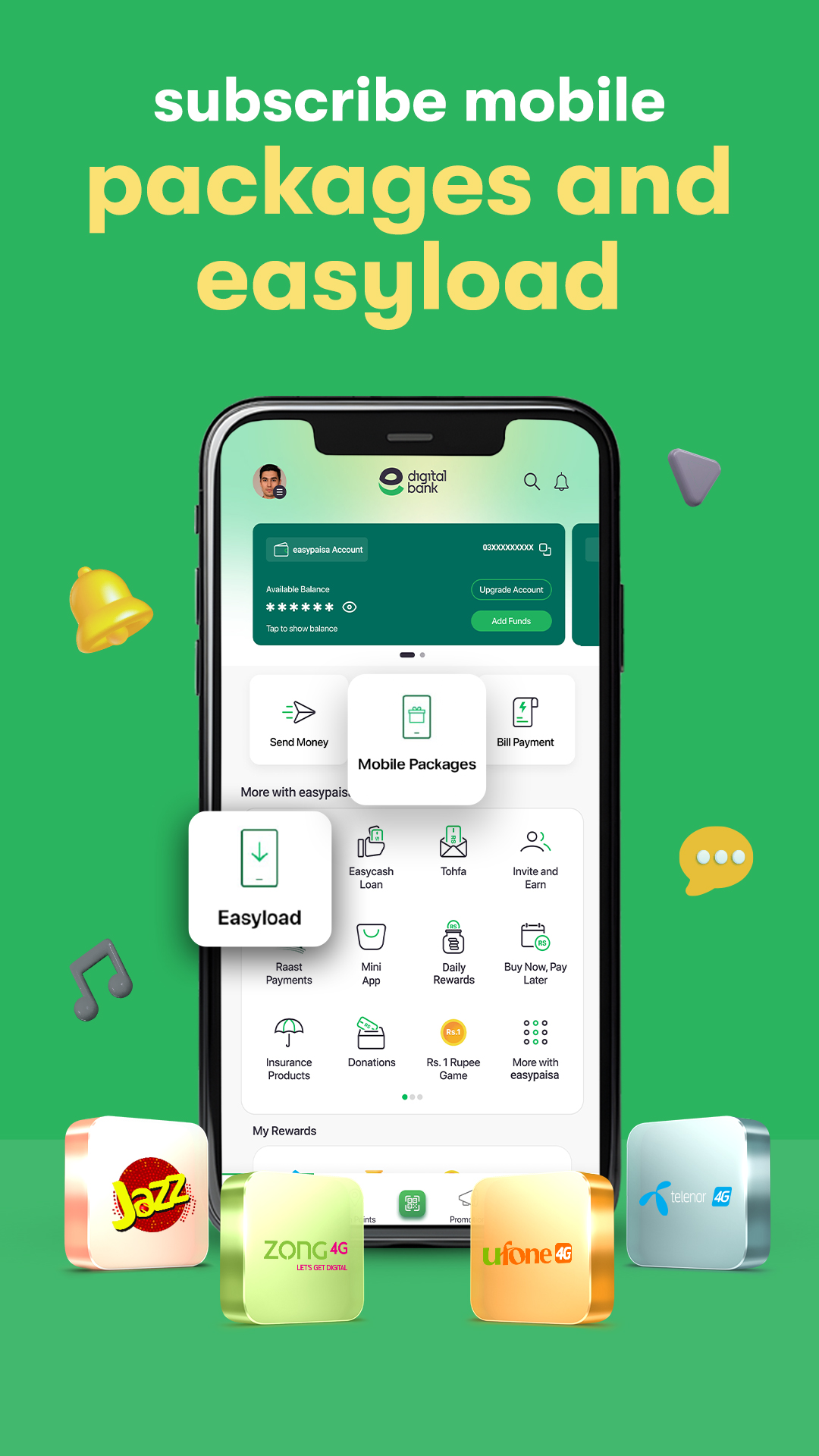 Easypaisa screenshot