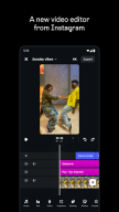 Edits, приложение от Instagram APK screenshot