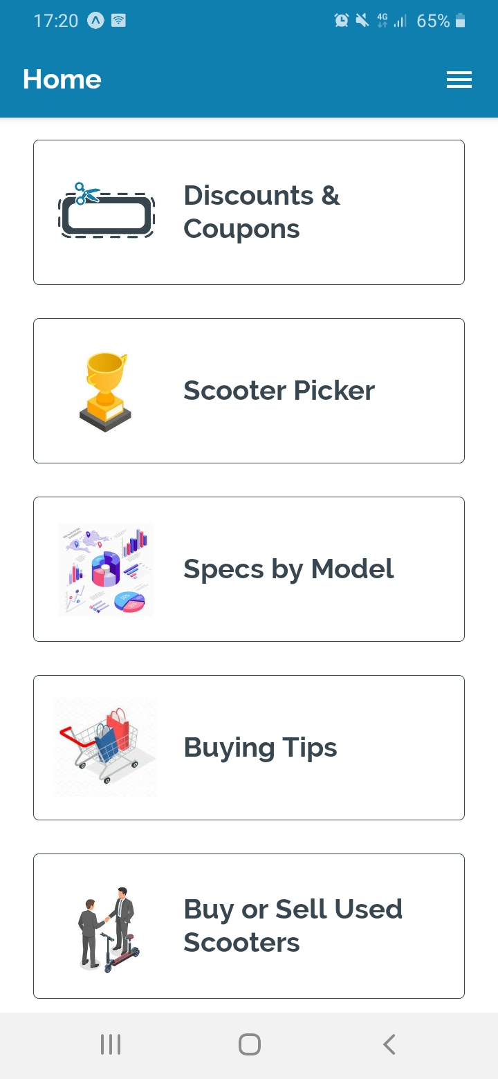Electric Scooter Universal App APK screenshot