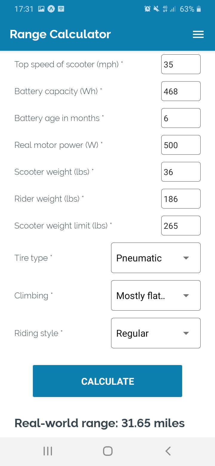 Electric Scooter Universal App APK screenshot