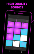 Electro Drum Pads 24 - дрампад APK screenshot