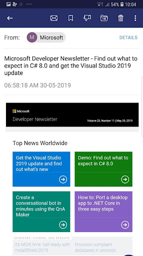 Email for Hotmail, Outlook Mai APK screenshot