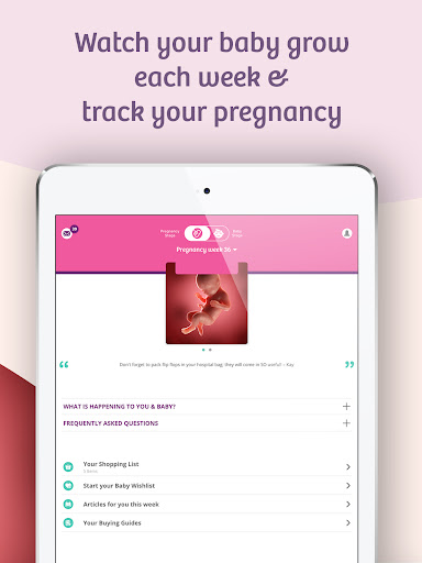 Emma’s Diary: Pregnancy App UK APK screenshot