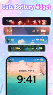 Emoji Battery Widget: Icon Bar APK screenshot