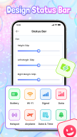 Emoji Battery Widget: Icon Bar APK screenshot