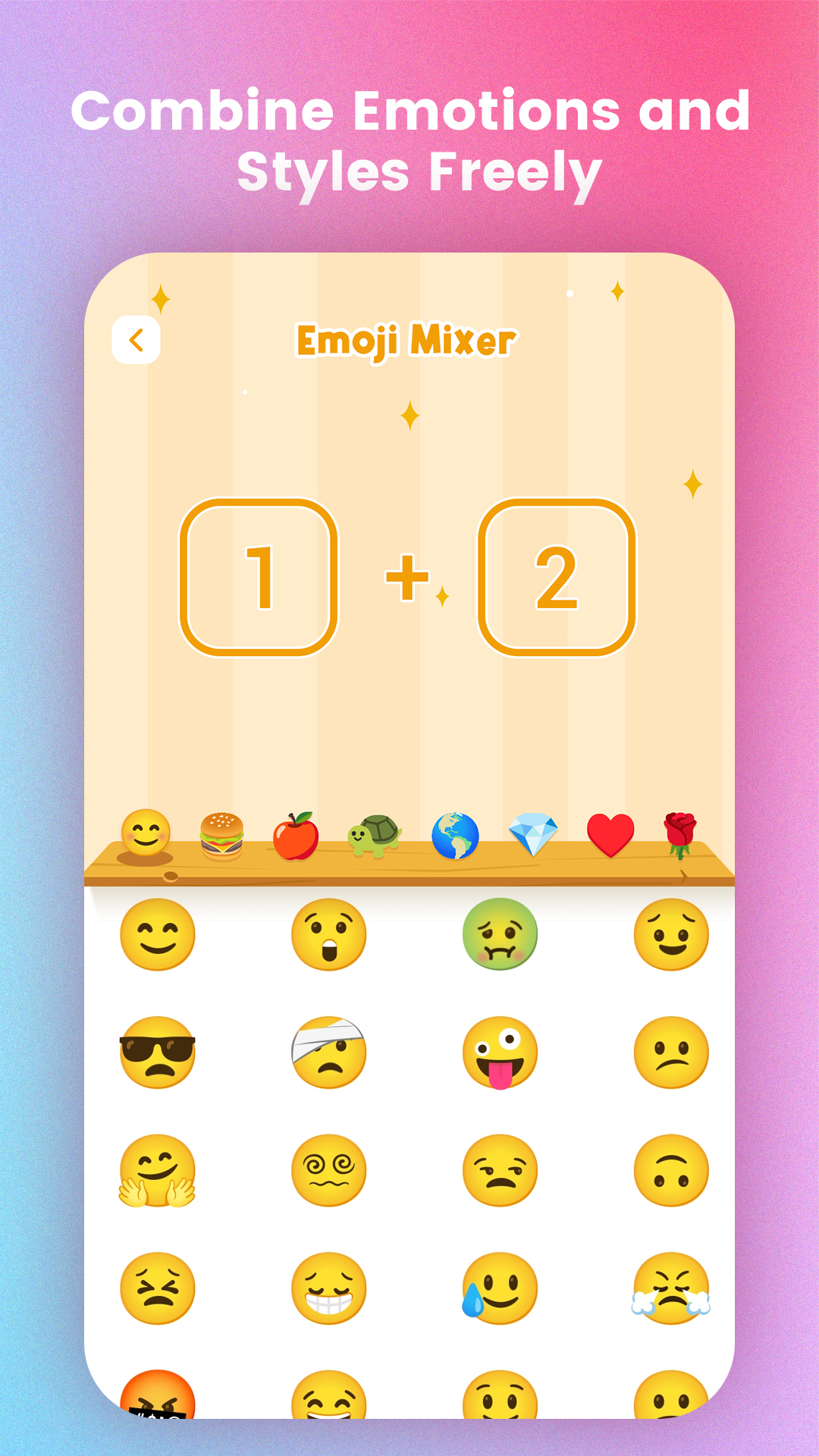 Emoji Maker Pro-DIY&Mashup APK screenshot