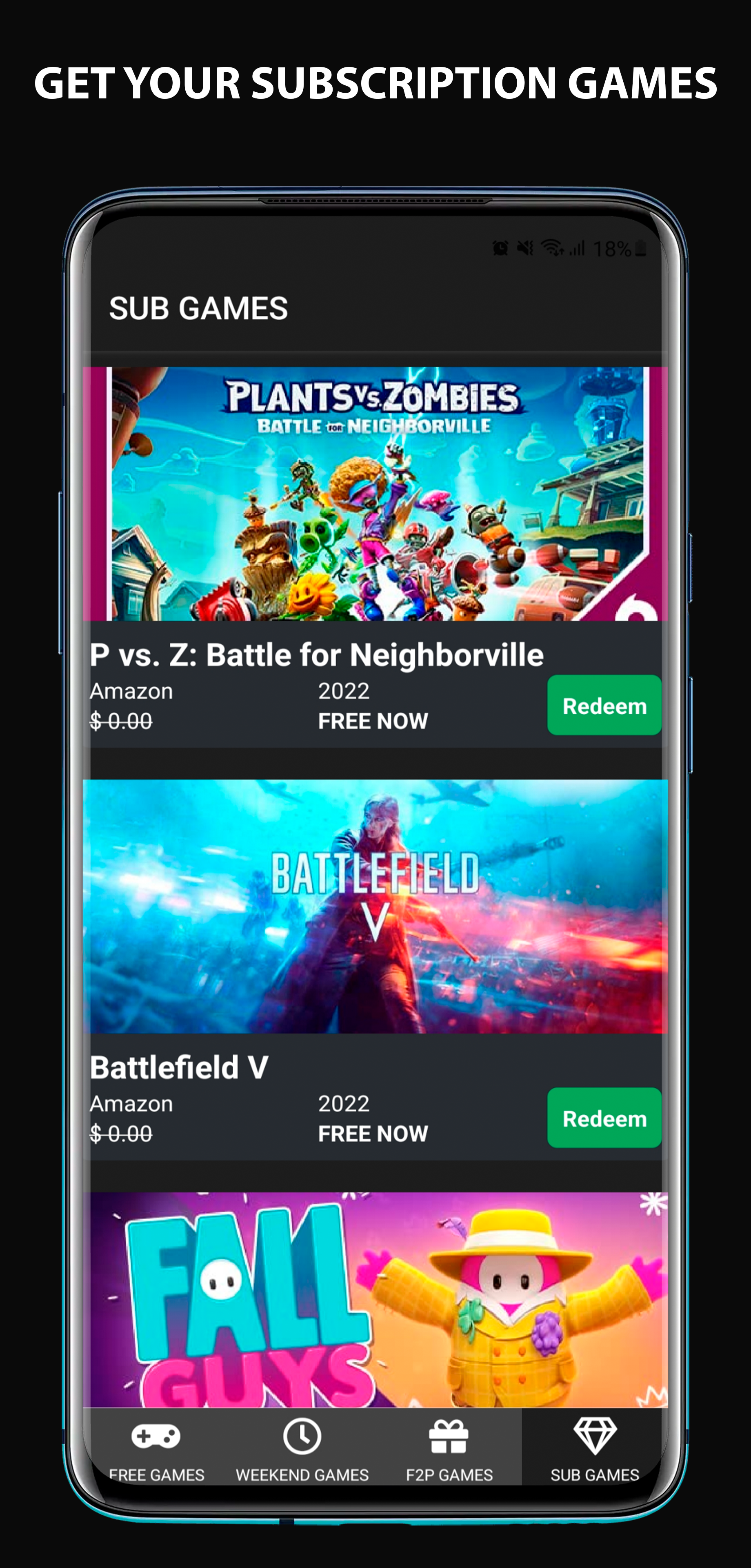 Epic Freebie Games Radar APK screenshot