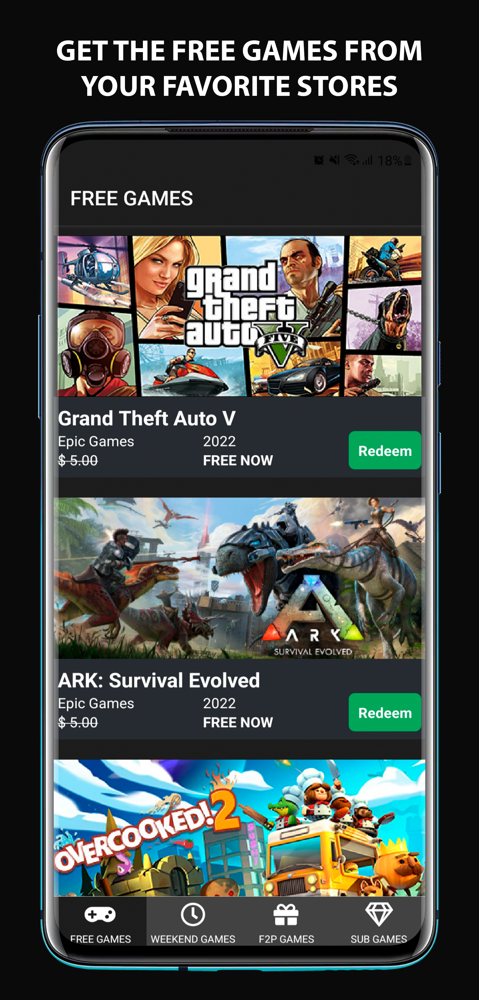 Epic Freebie Games Radar APK screenshot