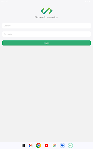 eservices APK screenshot