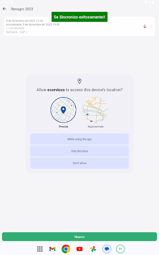 eservices APK screenshot