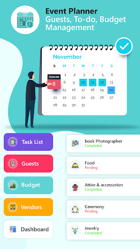 Event Planner - Guests, Todo APK screenshot