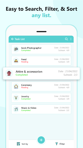 Event Planner - Guests, Todo APK screenshot