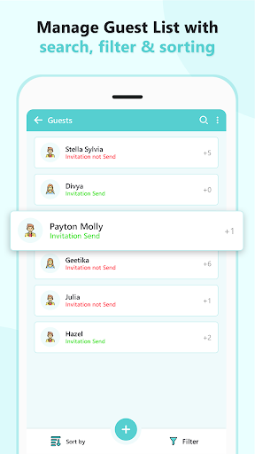 Event Planner - Guests, Todo APK screenshot
