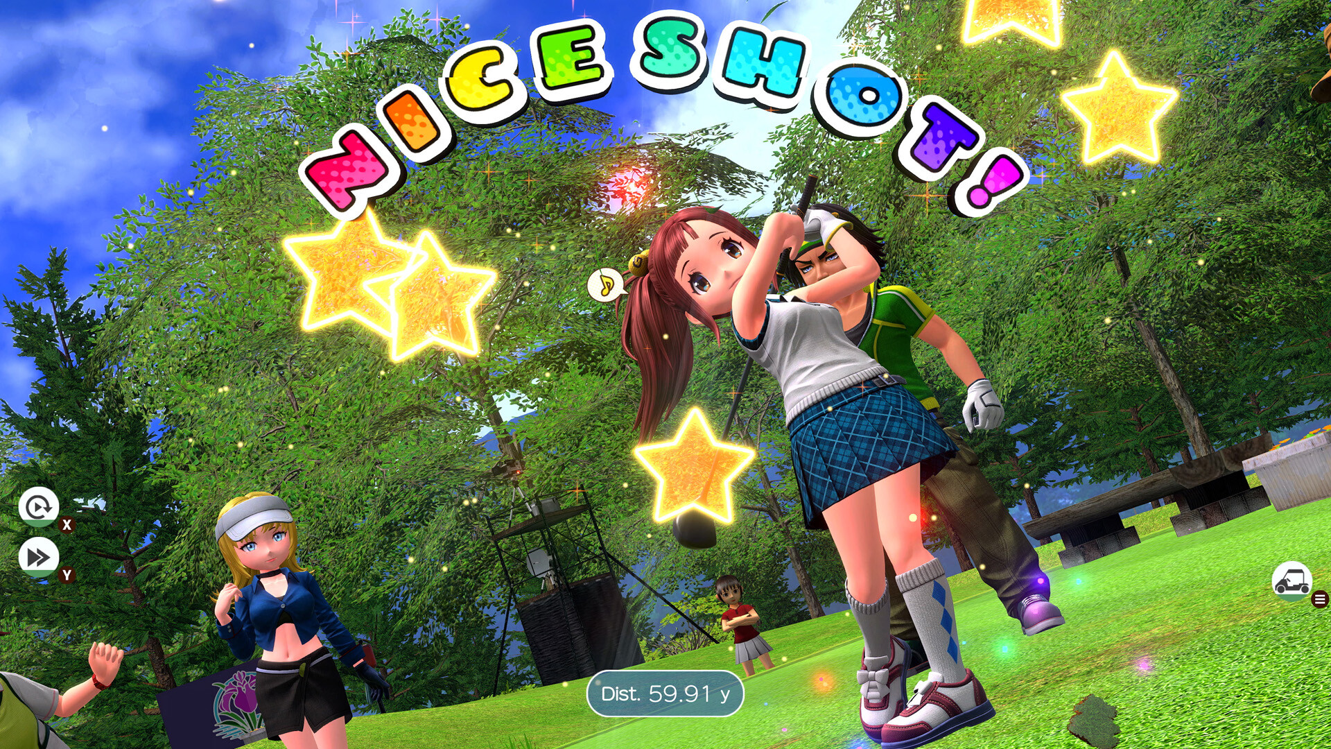 EVERYBODY'S GOLF HOT SHOTS screenshot
