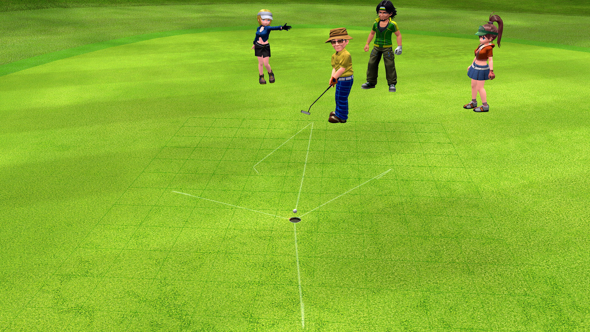 EVERYBODY'S GOLF HOT SHOTS screenshot