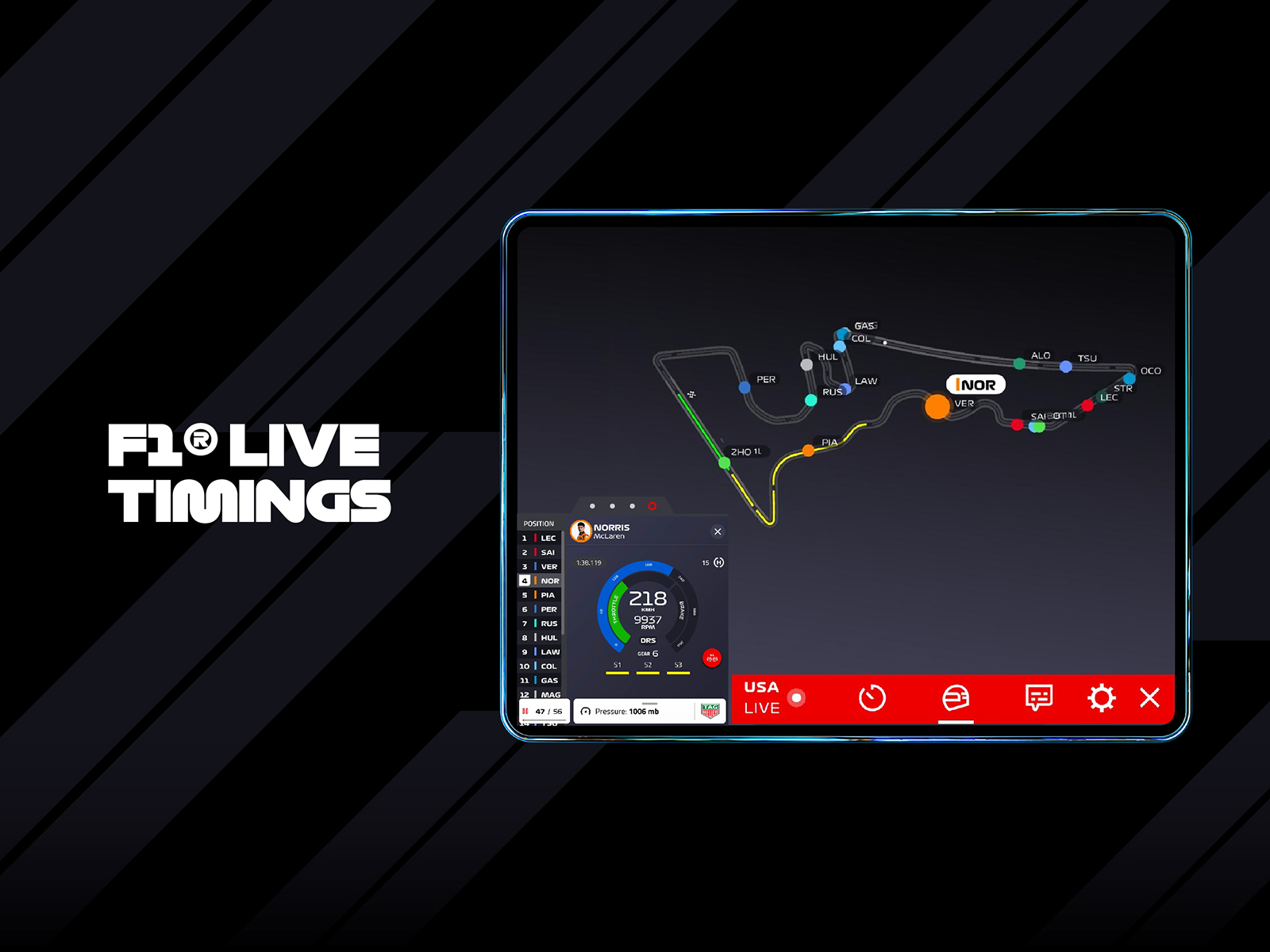 F1 TV - Android TV APK screenshot